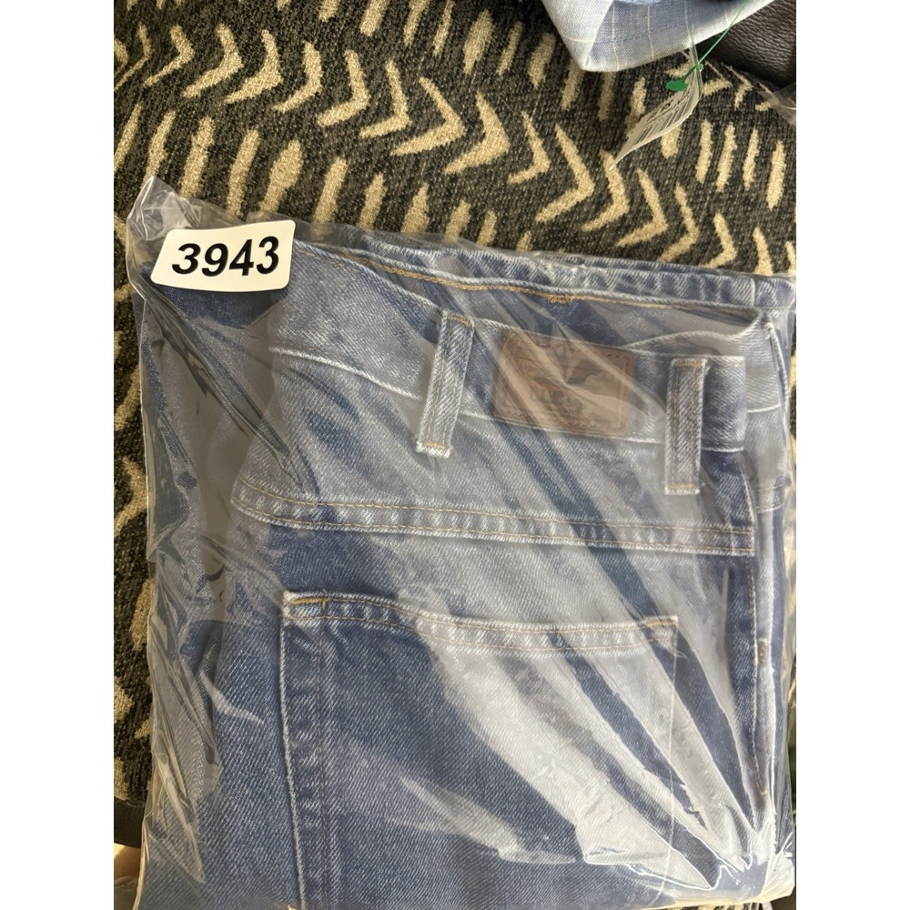 LL Bean Jeans Mens 32x31 Blue Classic Fit Denim Straight Leg 100% Cotton Pants - Picture 13 of 13